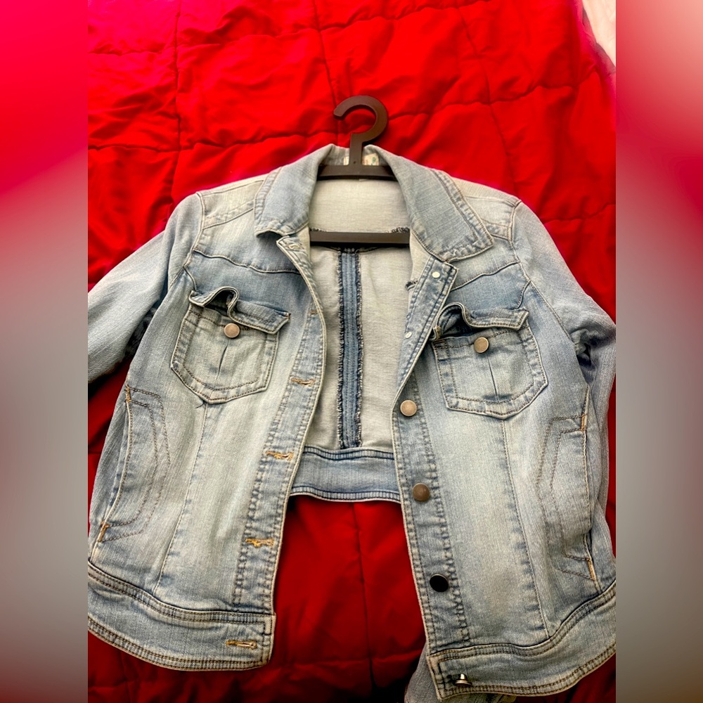 Anthropology Jean jacket
